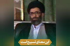 فیلم | این معنای تسبیح است