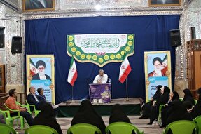 برنامه «آستانه اجابت» در حرم سید‌علاءالدین حسین(ع) شیراز برگزار شد