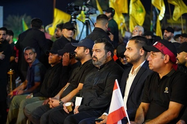 برپایی مراسم نخستین سالگرد شهادت سیدحسن نصرالله در عراق و بحرین
