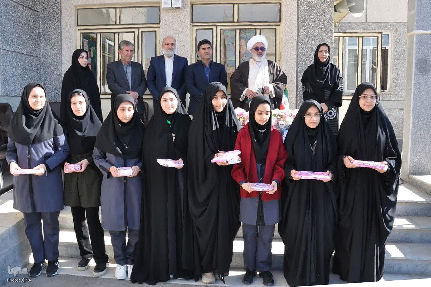 دیدار امام جمعه میاندوآب با دانش‌آموزان‎