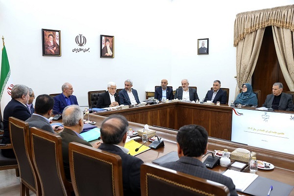 عارف در جلسه شورای اقتصاد