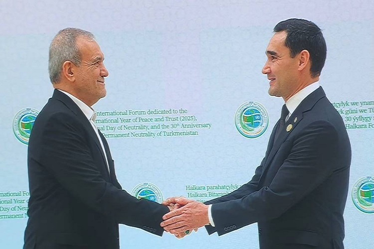 پزشکیان در دیدار رئیسجمهور ترکمنستان پزشکیان در دیدار رئیسجمهور ترکمنستان