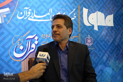 حضور رئیس بنیاد نابینایان رودکی در غرفه ایکنا