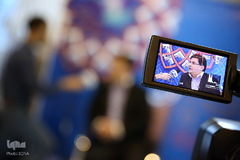 حضور دکتر اسماعیل تبار روانشناس و مشاور خانواده در غرفه ایکنا