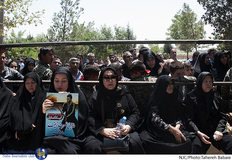 مراسم تشییع شهید سید یحیی سیدی