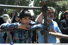 مراسم تشییع شهید سید یحیی سیدی