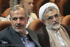  حجت‌الاسلام والمسلمین محمدرضا حشمتی، معاون قرآن و عترت وزیر فرهنگ و ارشاد اسلامی و  احمد مسجدجامعی، عضو شورای اسلامی شهر تهران