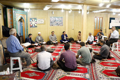 جلسه آموزش قرآن مسجد ولیعصر (عج)