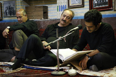 محفل قرآنی با همراهان مرحوم تختی