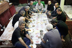 محفل قرآنی با همراهان مرحوم تختی