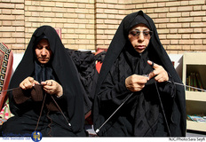 کلاهی میبافم برای برادر مدافعم