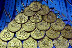 مدالهای نفرات برتر دومین دوره مسابقات ملی قرآن جوانان و ورزشکاران و کارکنان وزارت ورزش و جوانان