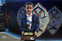 مسعود ویسی از استان اصفهان با ۸ سال سن کم سن، کوچکترین شرکت کننده در این دوره رقابت ها