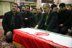 مراسم تشییع پیکر مرحوم استاد محمدتقی مروت