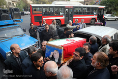 مراسم تشییع پیکر مرحوم استاد محمدتقی مروت