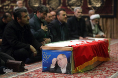 مراسم تشییع پیکر مرحوم استاد محمدتقی مروت