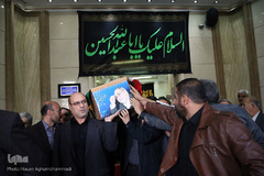 مراسم تشییع پیکر مرحوم استاد محمدتقی مروت