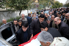 مراسم تشییع پیکر مرحوم استاد محمدتقی مروت 