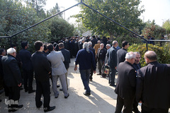 مراسم تدفین پیکر مرحوم استاد «محمد تقی مروت» در قطعه نام آوران بهشت زهرا