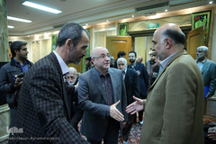 حضور علی مرادخانی، معاون هنری وزارت ارشاد در مراسم