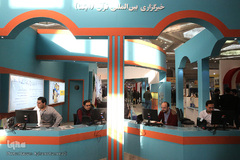 غرفه ایکنا در نخستین روز بیست‌ و دومین نمایشگاه مطبوعات