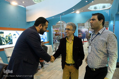 مهمانان غرفه ایکنا در دومین روز از نمایشگاه مطبوعات
