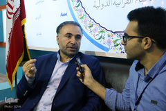 مهمانان غرفه ایکنا در دومین روز از نمایشگاه مطبوعات
