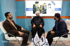 مهمانان غرفه ایکنا در دومین روز از نمایشگاه مطبوعات
