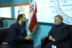 مهمانان غرفه ایکنا در دومین روز از نمایشگاه مطبوعات
