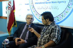 مهمانان غرفه ایکنا در دومین روز از نمایشگاه مطبوعات
