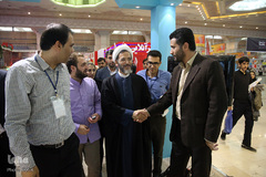 مهمانان غرفه ایکنا در دومین روز از نمایشگاه مطبوعات

