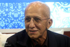 بیژن نوباوه وطن مهمانان ایکنا در چهارمین روز نمایشگاه مطبوعات