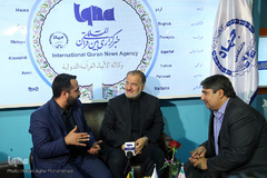 مهمانان ایکنا در روز چهارم نمایشگاه مطبوعات