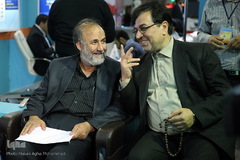 بازدید دکتر طیبی مدیر جهاد دانشگاهی و هیئت همراه از غرفه ایکنا در بیست و دومین نمایشگاه مطبوعات