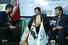 مهمانان ایکنا در روز پنجم نمایشگاه مطبوعات