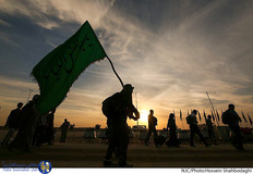 شور و حال زائران حسینی در آستانه اربعین