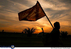 شور و حال زائران حسینی در آستانه اربعین