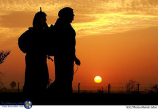 شور و حال زائران حسینی در آستانه اربعین