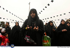 پیاده روی اربعین حسینی در تهران