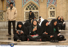 پیاده روی اربعین حسینی در تهران