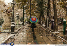 بارش برف پاییزی در تهران