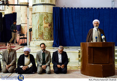 تجدید پیمان اعضای سازمان اوقاف با آرمان‌های امام راحل(ره)