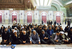 تجدید پیمان اعضای سازمان اوقاف با آرمان‌های امام راحل(ره)