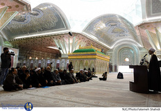 تجدید پیمان اعضای سازمان اوقاف با آرمان‌های امام راحل(ره)