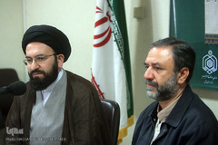 حجت‌الاسلام والمسلمین سیدمصطفی حسینی، ‌رئیس مرکز امور قرآنی سازمان اوقاف و امور خیریه و علی سرابی، قائم مقام شورای عالی قرآن