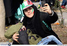 راهپیمایی یوم الله ۲۲ بهمن در تهران 
