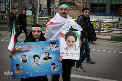 راهپیمایی یوم الله ۲۲ بهمن در تهران -3
