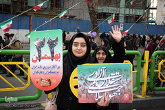 راهپیمایی یوم الله ۲۲ بهمن در تهران -3