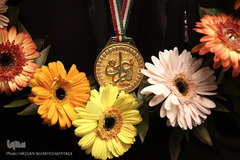 نشان زرین نفرات اول دهمین دوره مسابقات سراسری دارالقرآن امام علی(ع) در بخش آقایان