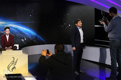 پشت صحنه برنامه تلویزیونی «اسرا»